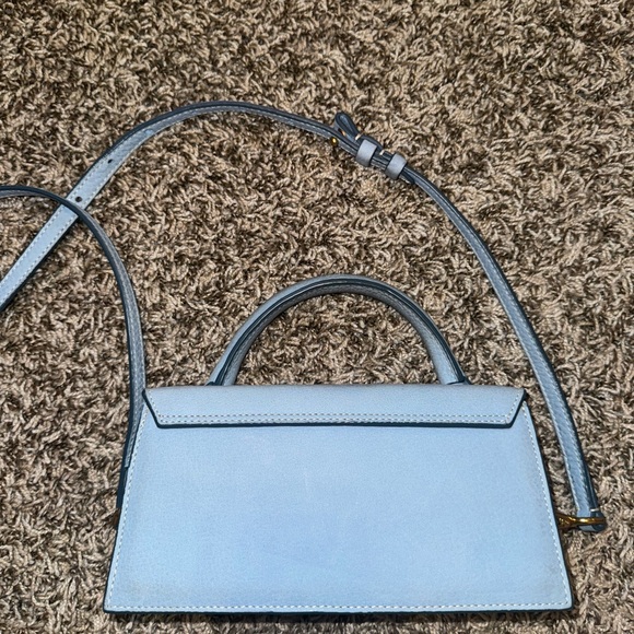 Jacquemus Suede Blue bag - Picture 2 of 3